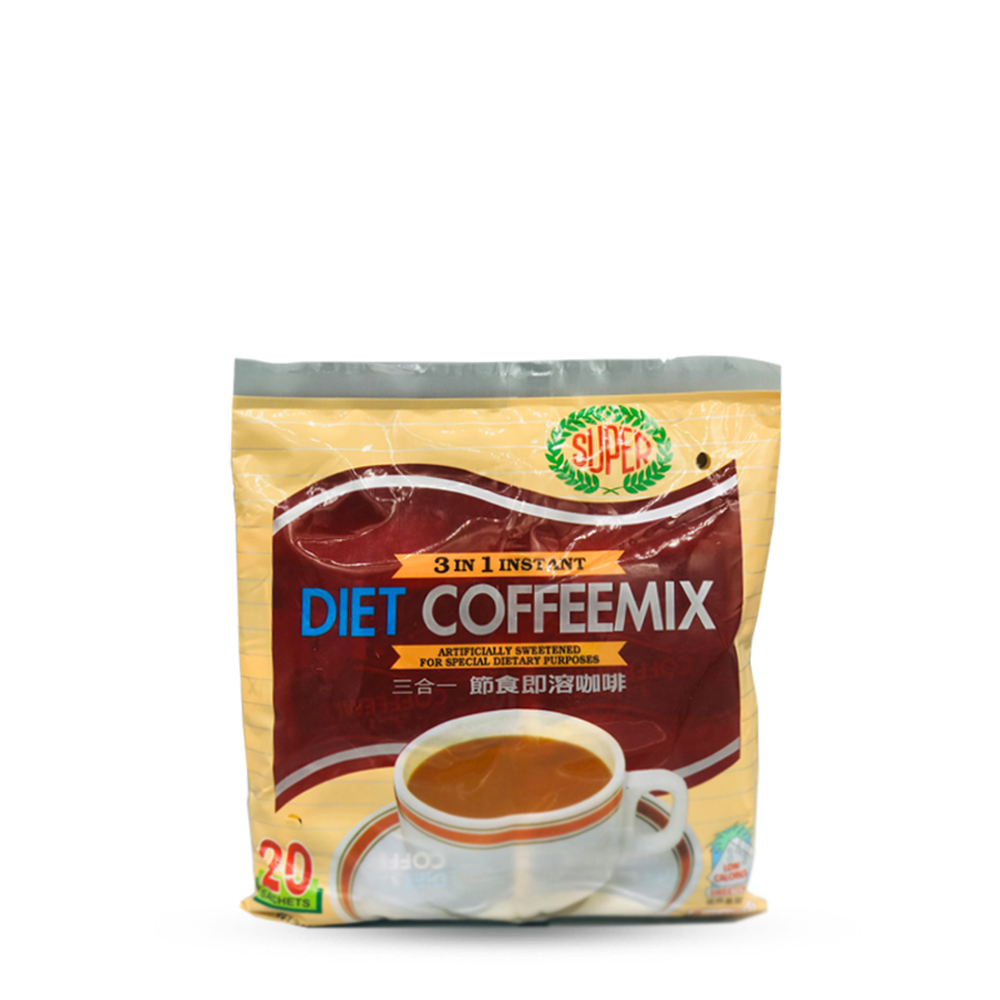 Super 3 in 1 Instant Diet Coffeemix 20's 240g